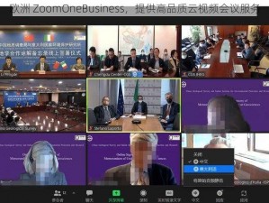 欧洲 ZoomOneBusiness，提供高品质云视频会议服务