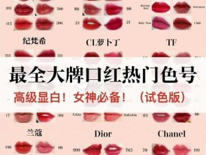 YSL 口红千人千色，t9t9t9mba 是热门色号