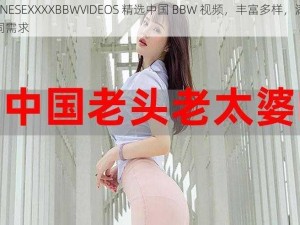 CHINESEXXXXBBWVIDEOS 精选中国 BBW 视频，丰富多样，满足不同需求