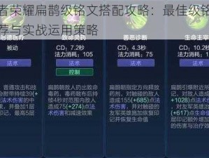 王者荣耀扁鹊级铭文搭配攻略：最佳级铭文推荐与实战运用策略