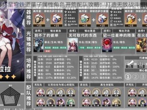 崩坏星穹铁道量子属性角色开荒配队攻略：打造无敌战斗组合