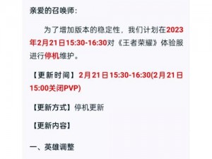 王者攻略：体验服申请全解析与实战小技巧深度探讨