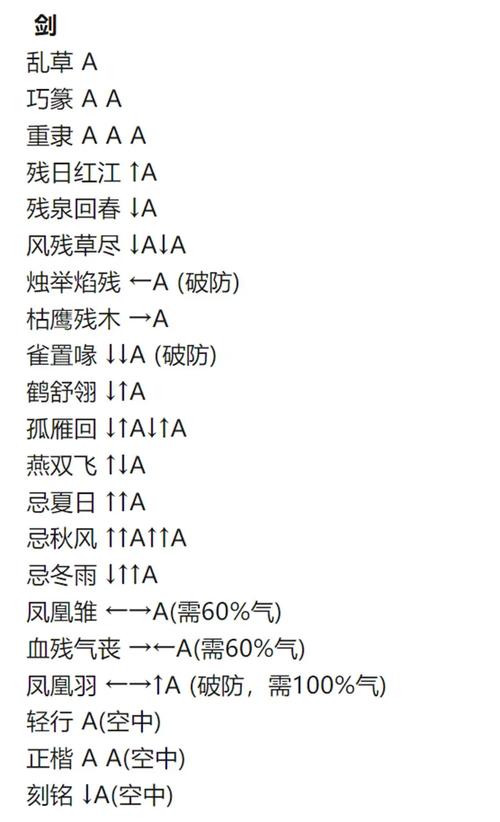 流星蝴蝶剑手游锤出招表全攻略：掌握锤大招释放技巧