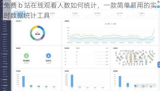 免费 b 站在线观看人数如何统计，一款简单易用的实时数据统计工具