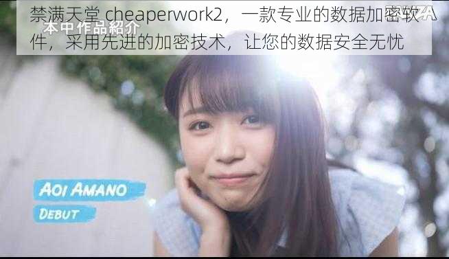 禁满天堂 cheaperwork2，一款专业的数据加密软件，采用先进的加密技术，让您的数据安全无忧