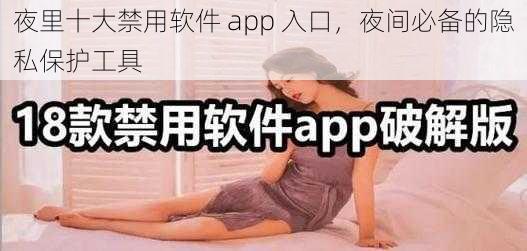 夜里十大禁用软件 app 入口，夜间必备的隐私保护工具