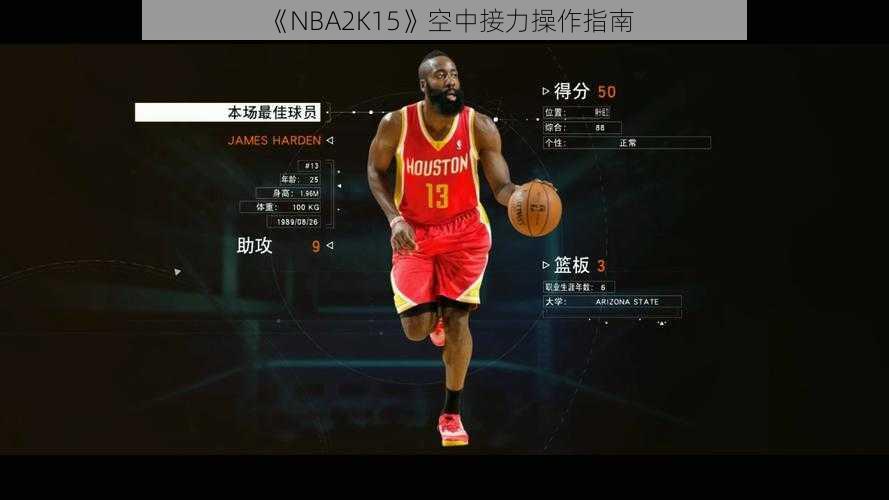 《NBA2K15》空中接力操作指南