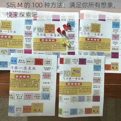 S玩 M 的 100 种方法：满足你所有想象，快来探索吧