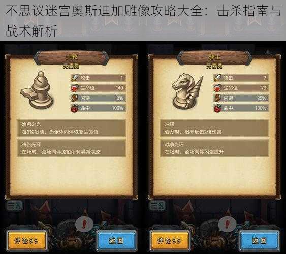 不思议迷宫奥斯迪加雕像攻略大全：击杀指南与战术解析